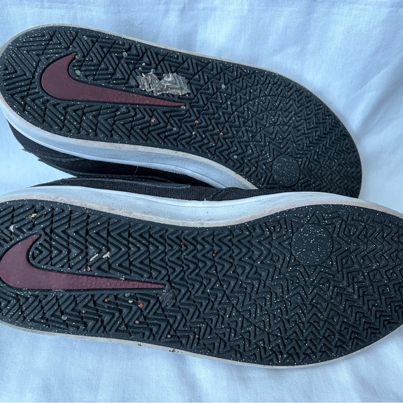 Men's Nike Size 10 SB Check Solarsoft Gray Canvas Skateboard Sneakers - Picture 7 of 9